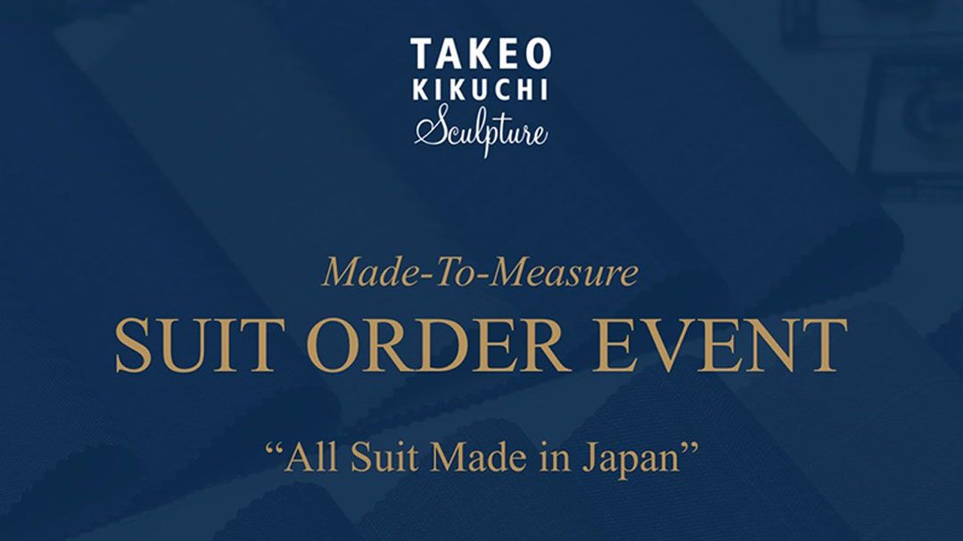 บริการตัดสูทสำหรับซีซันใหม่ TAKEO KIKUCHI Suit Order Event 2025