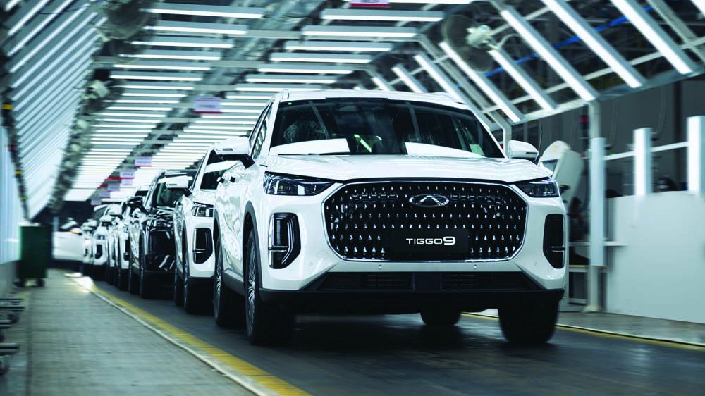 Chery Automobile เติบโตกว่า 40% ทั่วโลก
