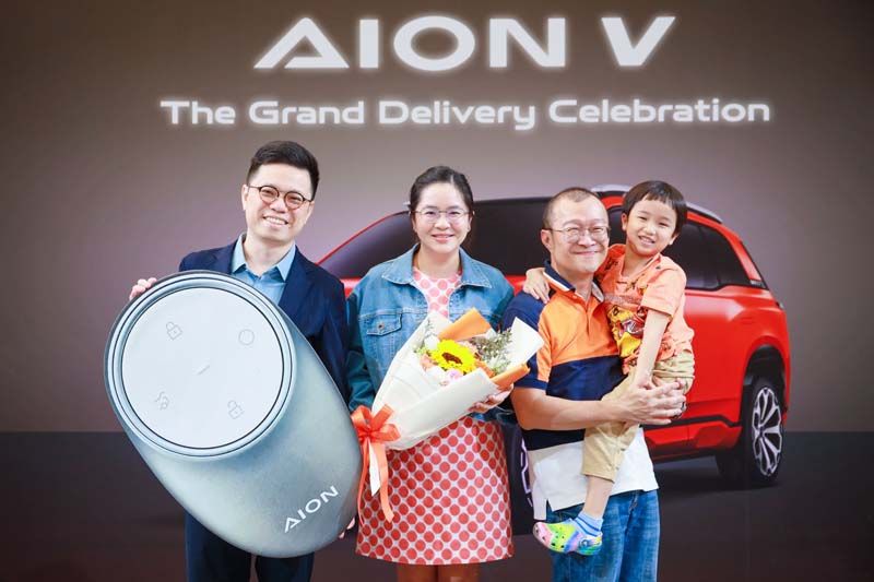 AION Thailand จัดงานฉลองส่งมอบรถ AION V 50 คัน