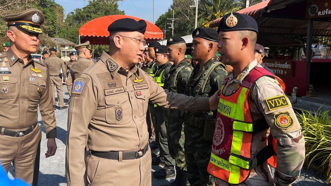 'บิ๊กตุ้ย'ลงสังขละบุรีสั่งกำชับ จนท.ประจำจุดตรวจสวมเครื่องแบบให้เห็นชัดเจน