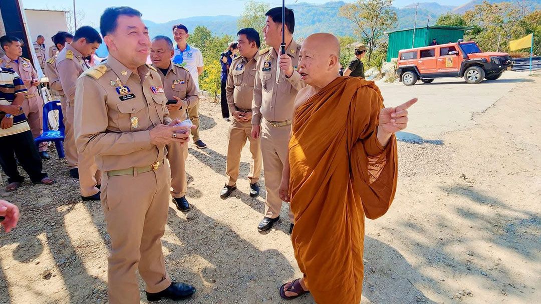 'หลวงปู่บุญทัน' นำศรัทธาญาติโยมร่วมพิธีวางศิลาฤกษ์ 9 ก.พ.นี้