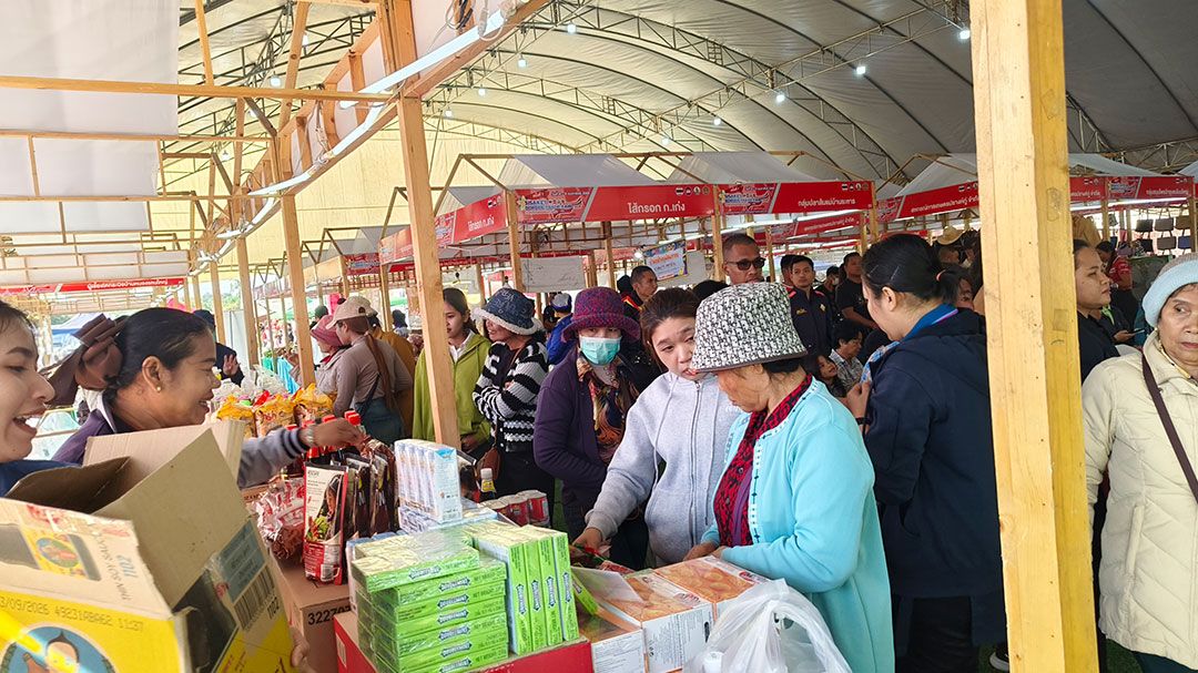 รองผู้ว่าฯศรีสะเกษ เปิดงาน ‘Sisaket Border Trade Fair ’