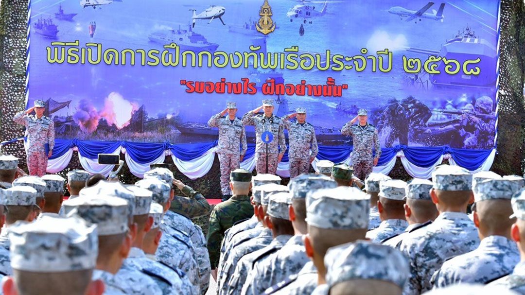 เปิดฉากการฝึกกองทัพเรือประจำปี'68 ภายใต้แนวคิด รบอย่างไร ฝึกอย่างนั้น