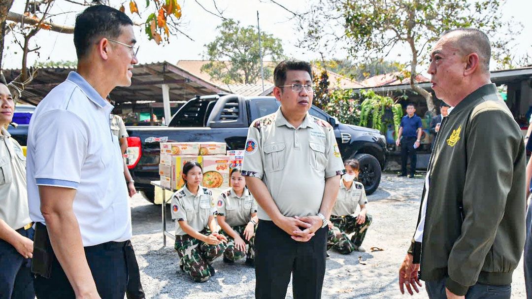 'เฉลิมชัย' เตรียมลงพื้นที่ติดตามสถานการณ์ไฟป่า กาญจน์