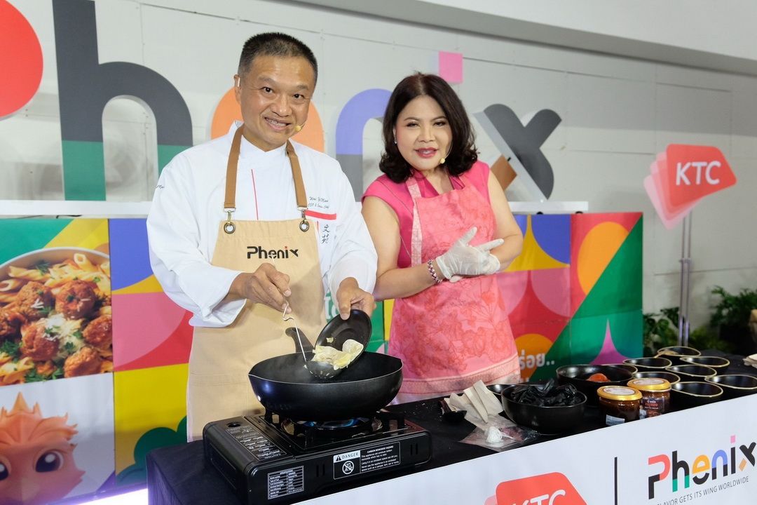 เปิดประสบการณ์เมนูสุดฟิน กับ 'COOKING CLASS' สุดเอ็กซ์คลูซีฟ โดย เชฟแมน และ คุณหรีด BY KTC' @Phenix