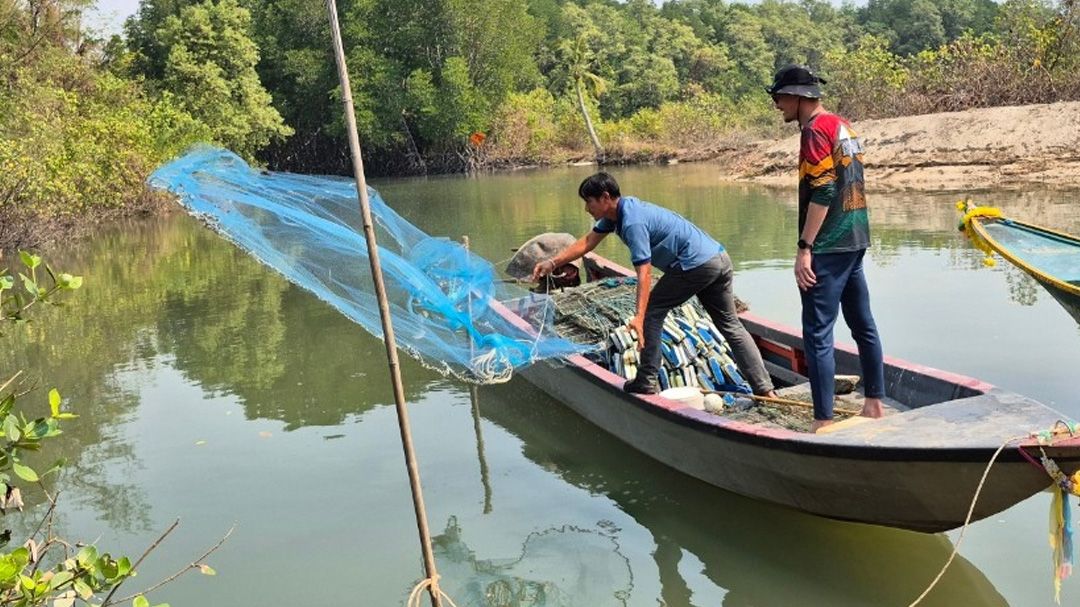 ‘ประมงตราด’สำรวจใกล้ชิด ยังปลอด‘ปลาหมอคางดำ’