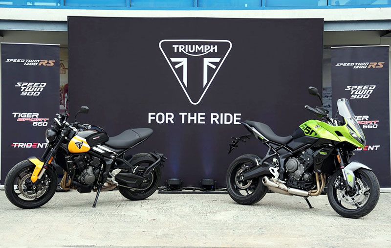 ไทรอัมพ์ฯ เปิดตัว New Trident 660 และ New Tiger Sport 660