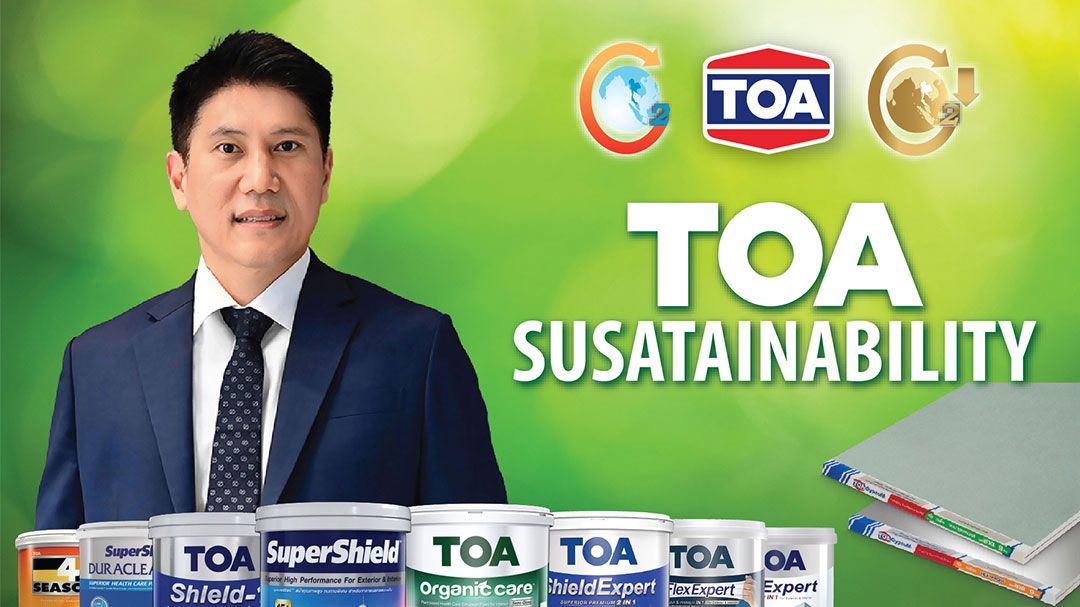 TOA ชูกลยุทธ์ Total Solution รุกตลาดวัสดุก่อสร้างรักษ์โลก