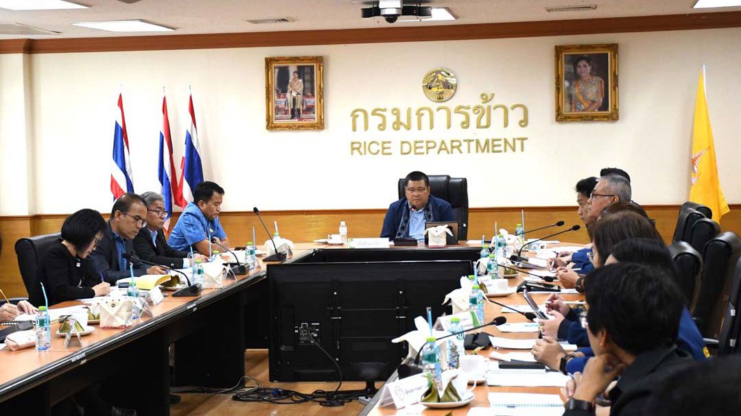 'อธิบดีกรมการข้าว'เป็นปธ.ประชุมคณะกรรมการบริหารกรมการข้าว ครั้งที่ 1 ประจำปีงบประมาณ 2568
