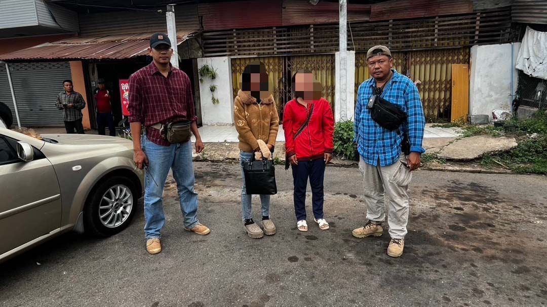 ‘จุดผ่อนปรนเขมราฐ’ตม.อุบลราชธานี ร่วม ตชด. จับต่างด้าวหนีเข้าเมือง