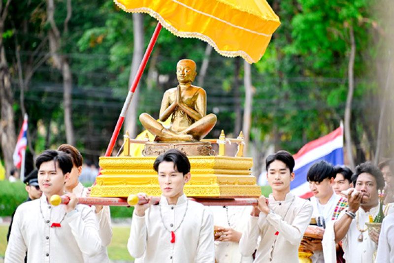 มมส จัดงาน ‘บุญผะเหวด’ สืบสานฮีตเดือน 4 ประเพณีชาวอีสาน