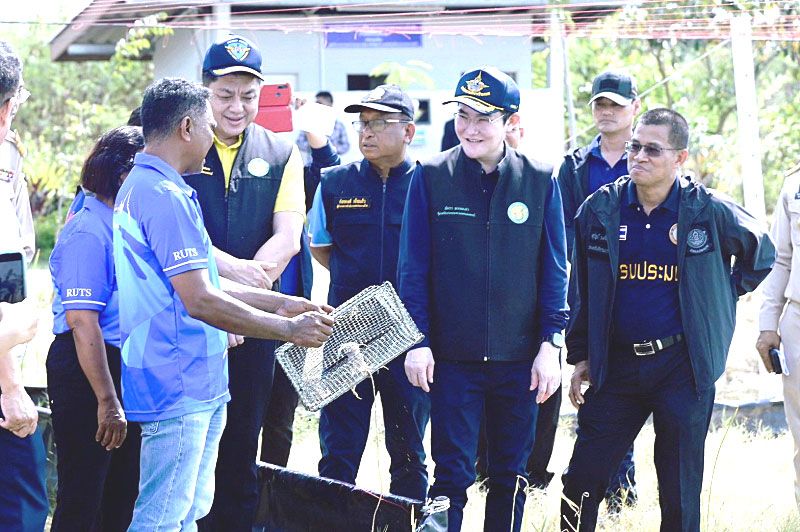 ‘อัครา’หนุนเลี้ยงปูทะเลแปลงใหญ่