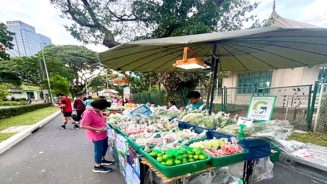 ชวนช้อปสินค้าเกษตร Farmer Market ในสวนทุกเสาร์-อาทิตย์