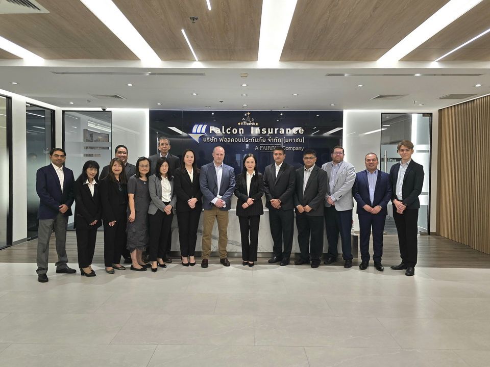 ฟอลคอนประกันภัย ต้อนรับผู้บริหารระดับสูงจาก Fairfax Financial Holdings - Fairfax Asia