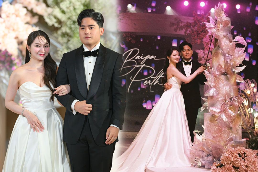 คู่รักนักธุรกิจรุ่นใหม่ไฟแรง ‘ยิ่งรัก-นวิน’ จูงมือลั่นระฆังวิวาห์หวานชื่น