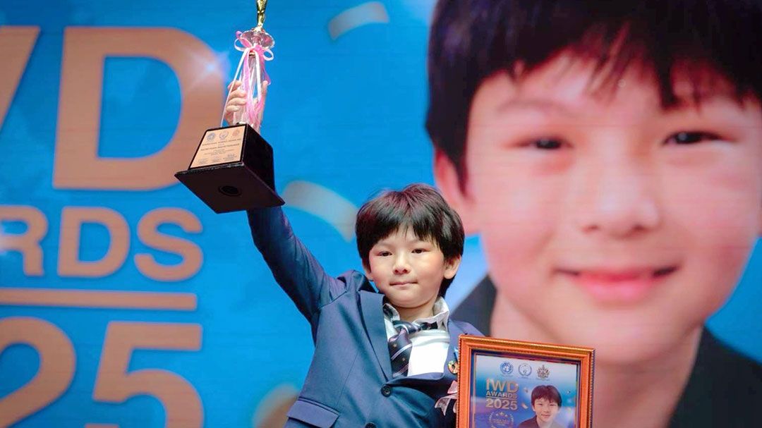 เยาวชนไทยรับรางวัลเชิดชูเกียรติ คว้ารางวัล 'GLOBAL YOUNG ACHIEVEMENT AWARD'