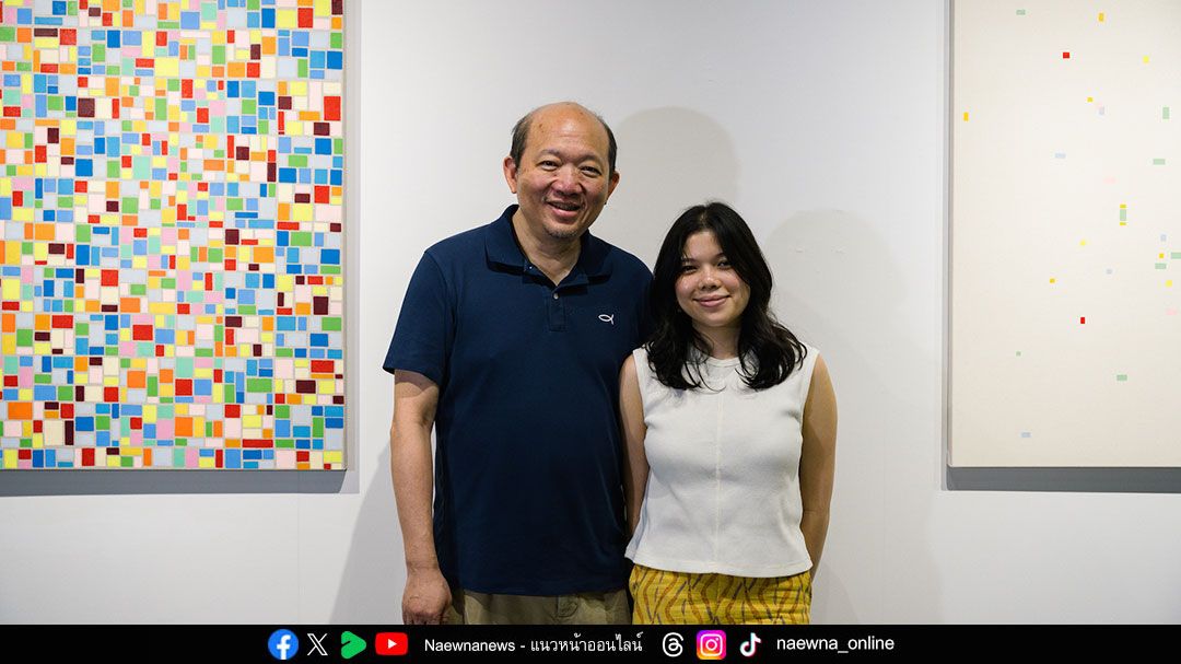 ดีใจ โกสิยพงษ์ เปิดนิทรรศการเดี่ยว ‘Resonant Abstractions’ ครั้งแรกของเธอกับที่เขียนภาษาใหม่แห่งภาพและเสียง เพื่อเห็นเสียง-ฟังสี