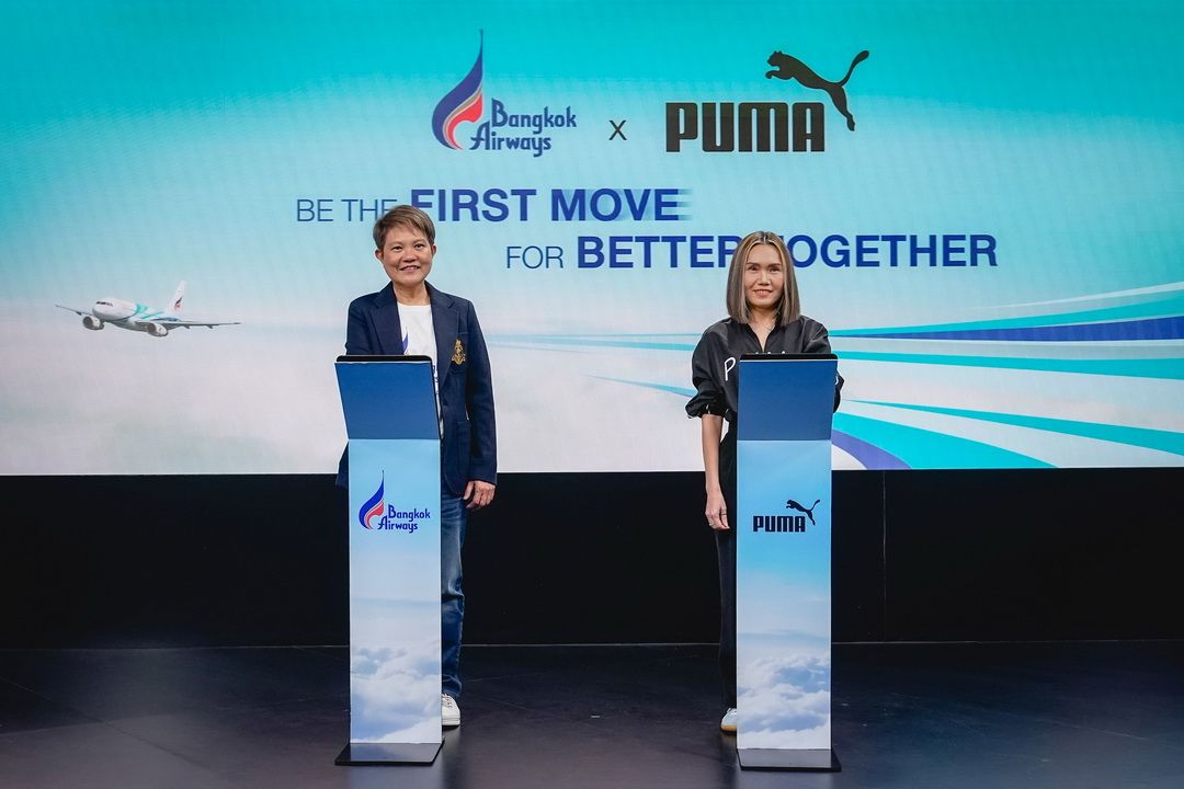 'บางกอกแอร์เวย์ส x พูม่า' จับมือผลิตรองเท้าผ้าใบคอลเลกชันพิเศษ สำหรับพนักงานต้อนรับบนเครื่องบิน