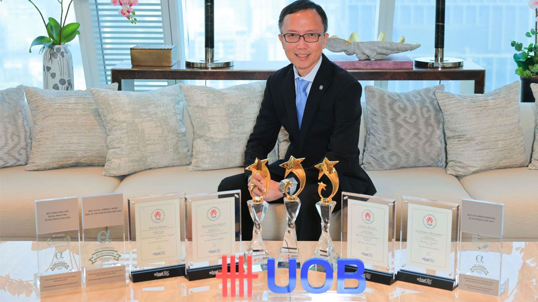 ยูโอบี ประเทศไทย คว้า 10 รางวัลทรงเกียรติด้านตราสารหนี้ ตอกย้ำความเป็นผู้นำด้าน ESG