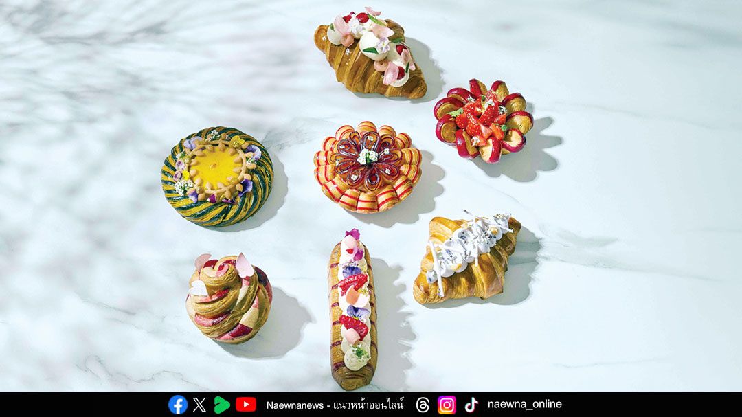 โซฟิเทลเสิร์ฟความหวานทั่วโลกผ่านครัวซองต์ ลิมิเต็ดเอดิชัน  ‘Floral Voyayge’ แรงบันดาลใจจากดอกไม้พื้นเมือง 5 ทวีป