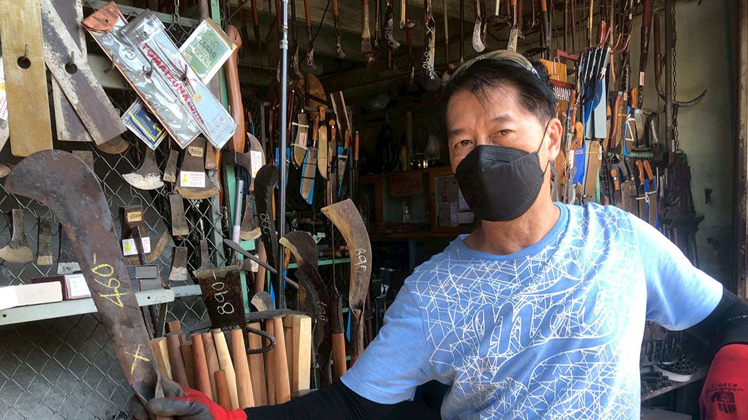 ‘มีดพร้า’ อีกหนึ่งภูมิปัญญาคนเบตง