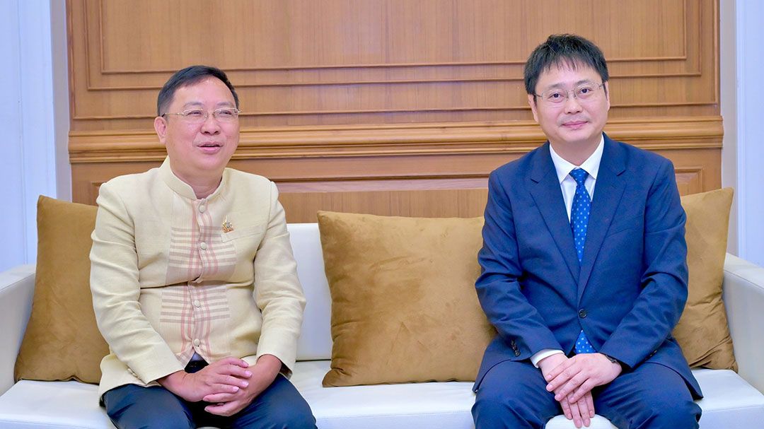 'อธิบดีกรมปศุสัตว์'ให้การต้อนรับ Dr. Mingfei Sun ผู้อำนวยการสถาบันสุขภาพสัตว์ พร้อมคณะ