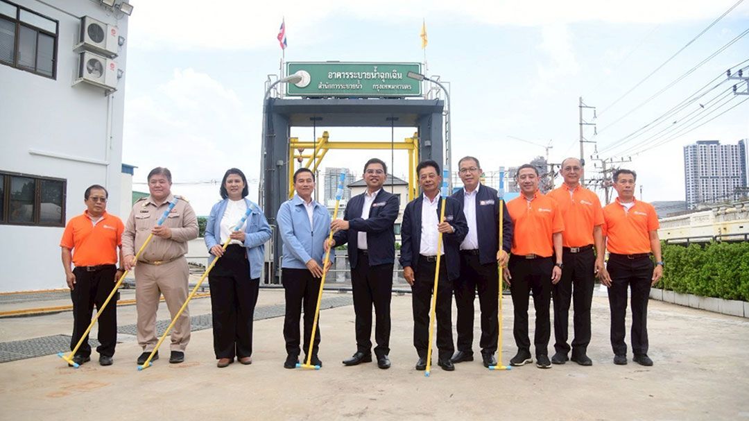 MEA ลงพื้นที่ตรวจสอบความมั่นคง สถานีสูบน้ำอุโมงค์บางซื่อ รับมือ'ระบบไฟฟ้า'หน้าฝน