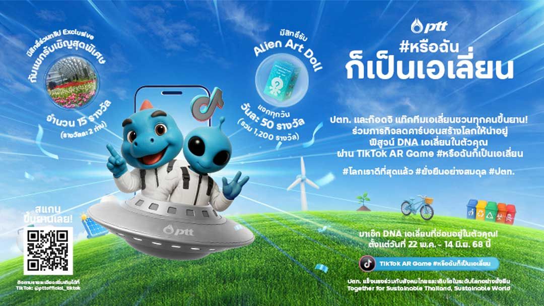 Synopsis TikTok AR Game #หรือฉันก็เป็นเอเลี่ยน