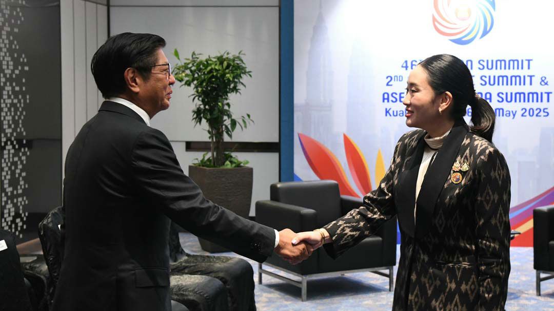 'ผู้นำไทย-ฟิลิปปินส์'จับมือกัน กระชับความร่วมมือรอบด้าน