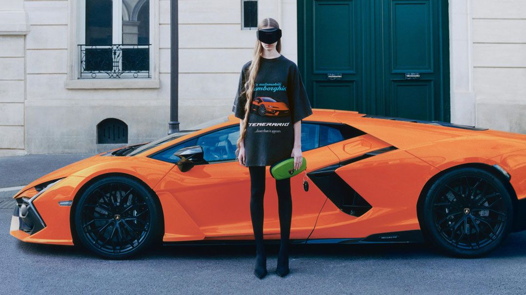 Balenciaga x Lamborghini เปิดตัวแฟชันสุดไฮเอนด์