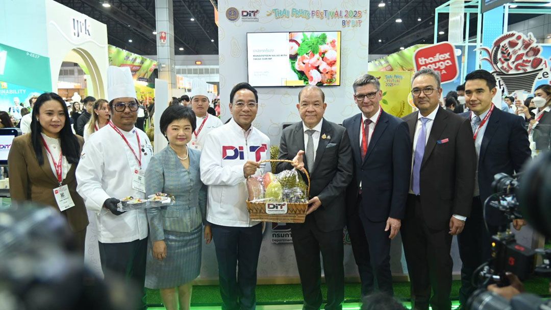 กรมการค้าภายใน เปิด DIT Fresh From Farm  ในงาน THAIFEX 2025