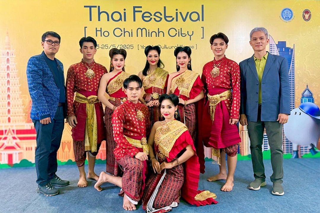 มร.อด.ร่วมแสดงในพิธีเปิดงาน 'Thai Festival in Ho Chi Minh City' ตอกย้ำความเป็นไทยผ่านงานศิลปะ-งานฝีมือ