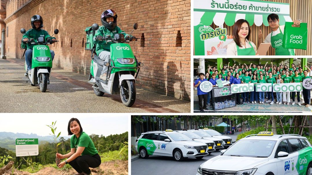 แกร็บ เผยปี 67 สร้างรายได้ให้คนขับ-ร้านค้ากว่า 4.2 แสนล้านบาท