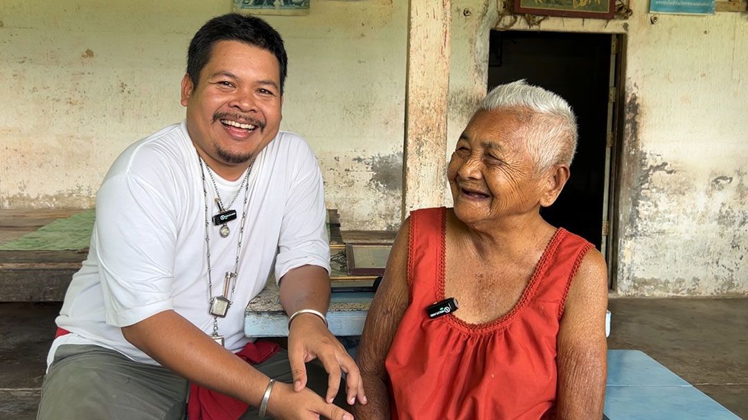 คุณทวด105ปีบ้านหนองเกียบ ยืนยาว5แผ่นดินยังเดินคล่อง