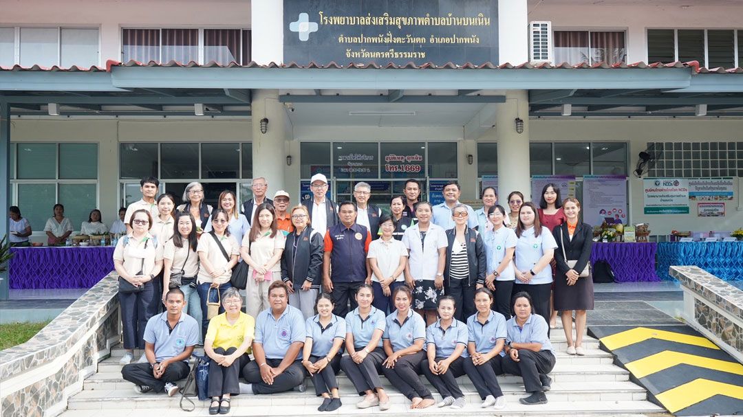 สสส. ลงพื้นที่นครศรีธรรมราช ติดตาม-หนุนภาคีท้องถิ่น  ร่วมขับเคลื่อนงานควบคุมปัจจัยเสี่ยงทางสุขภาพ