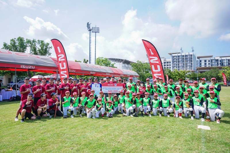 อีซูซุ สนับสนุนกีฬาเบสบอลไทย มอบเงิน 500,000 บาท ส่งเสริมยุวชนทีมชาติสู่เวทีนานาชาติที่เกาหลีใต้