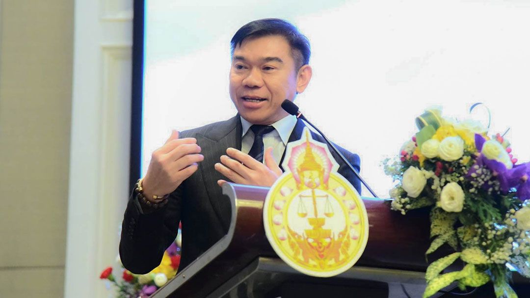 เลขาธิการ ป.ป.ส.ร่วมบรรยายพิเศษในการประชุมผู้พิพากษา ชูแนวทางบำบัดฟื้นฟูผู้ติดยาเสพติด