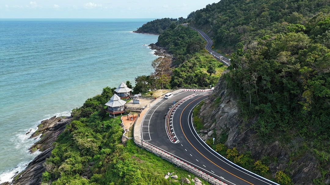 กรมทางหลวงชนบท ชวนล่องใต้เยือนเมืองคอน ขับรถกินลมชมวิว บนถนนทางหลวงชนบทสาย นศ.4073