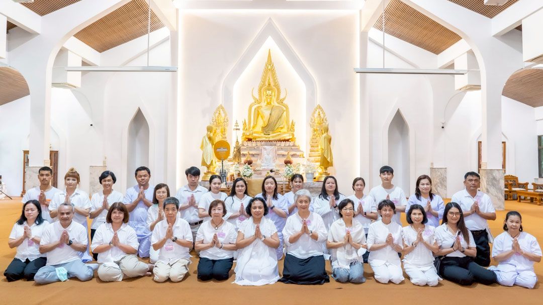 DPU จัดโครงการปฏิบัติธรรม สร้างบารมี ยึดหลัก Happy Soul เพื่อสร้างสังคมแห่งความยั่งยืน