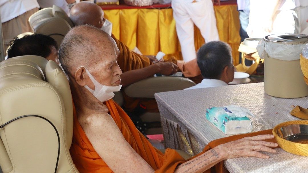 'จิตของคนเราเหมือนสรีระยนต์' ธรรมเทศนา 'หลวงปู่สนธิ์ อนาลโย