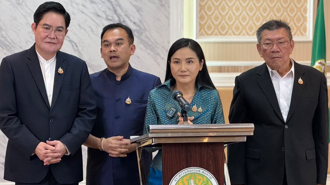 ‘รมว.นฤมล’ยืนยันปมขัดแย้งไทย-กัมพูชา ไม่กระทบส่งออกสินค้าภาคเกษตรไทย