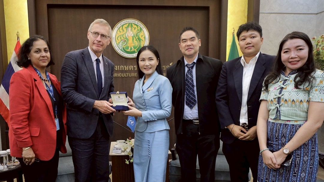 'นฤมล'กระชับสัมพันธ์'ไทย-IFAD'เสริมแกร่งสำนักงานภูมิภาคเอเชียแปซิฟิก ยันไทยพร้อมหนุนเต็มที่