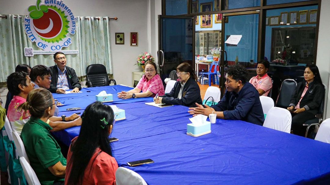 กรมส่งเสริมสหกรณ์หารือผู้แทนขับเคลื่อน 4 สหกรณ์การเกษตร