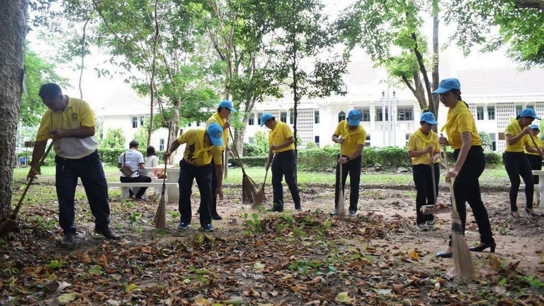 ศาลอำนาจเจริญ ‘จัดกิจกรรมจิตอาสา’ เฉลิมพระเกียรติ-สมเด็จพระนางเจ้าฯ
