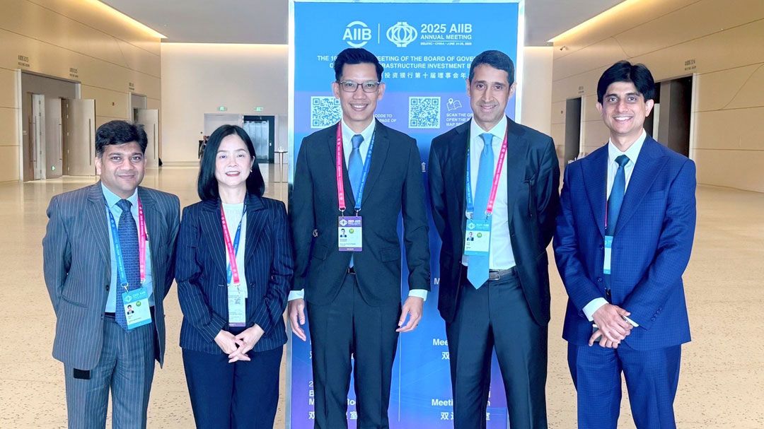 EXIM BANK ร่วมประชุมธนาคารเพื่อการลงทุนในโครงสร้างพื้นฐานแห่งเอเชีย ครั้งที่ 10