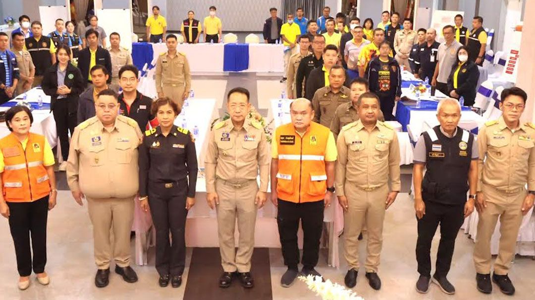 ผวจ.สมุทรสาครเปิดการฝึกศูนย์บัญชาการ เพิ่มประสิทธิภาพรับมือเหตุการณ์‘อัคคีภัย’