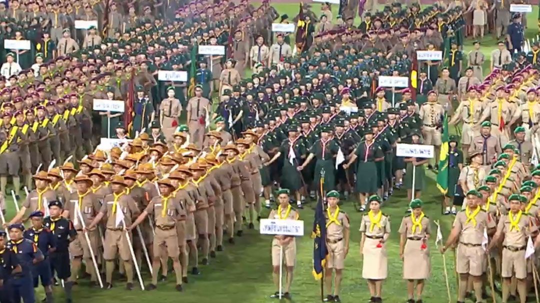 ประธานองคมนตรี เป็นผู้แทนพระองค์ ไปในพิธีทบทวนคำปฏิญาณ-สวนสนามของลูกเสือ ปี 2568