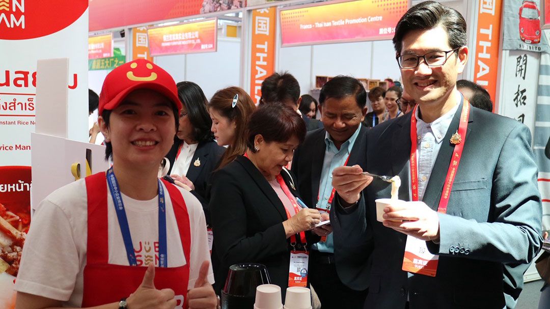 พาณิชย์ นำผู้ประกอบการ ร่วมงาน SMEs ที่กวางโจว ดันสินค้าภูมิภาคบุกตลาดจีน