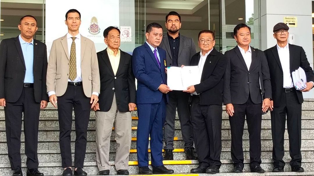 ‘รวมพลังแผ่นดิน’ยื่นปปช. ไล่บีเอาผิดรัฐบาล โยกงบฯแจกเงินหมื่นดิจิทัล