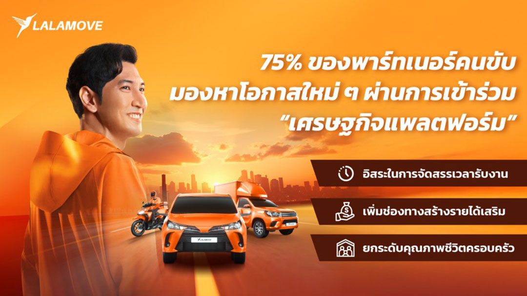 ลาลามูฟ ชูเศรษฐกิจแพลตฟอร์ม ทางเลือกใหม่สร้างรายได้ในยุคดิจิทัล